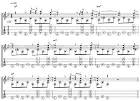Kaki King on tapping on acoustic guitar